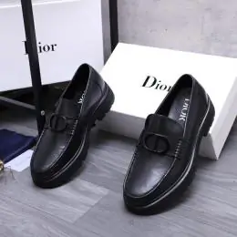 christian dior cuir chaussures pour homme s_1256314